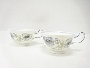 WEDGWOOD　ウェッジウッド　グレンミスト　ティーカップ2客　洋食器